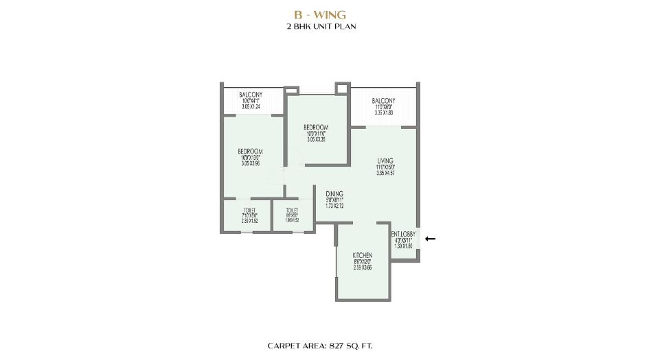 Sai-Pleasure-Gallery-2BHK-Floor-Plan